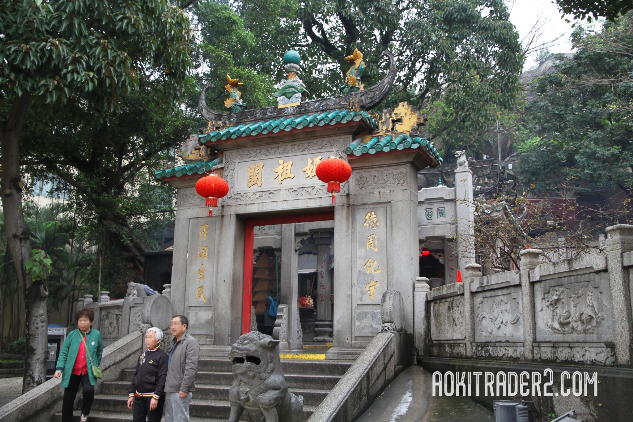 マカオの媽閣廟(A-Ma Temple)