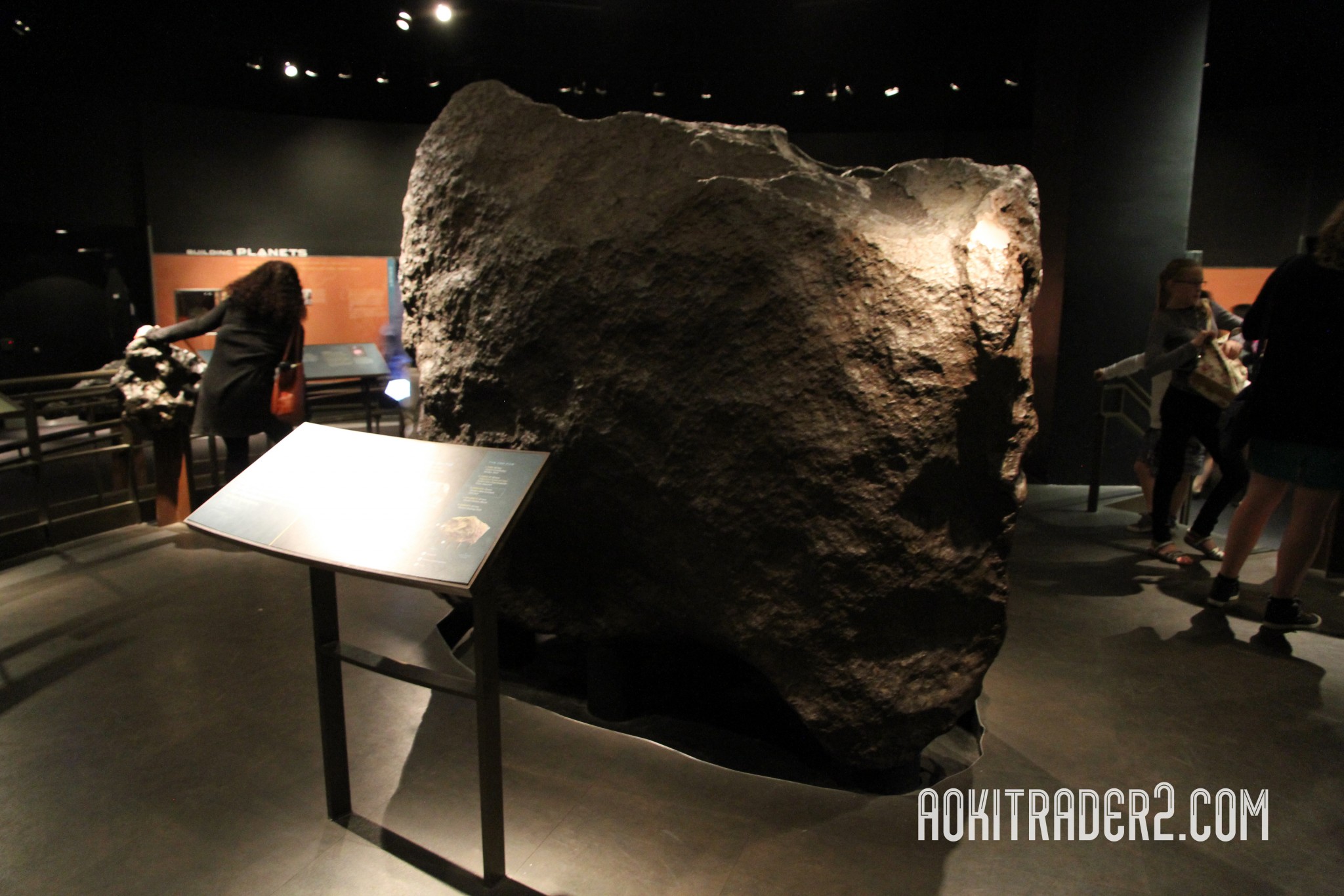 アメリカ自然史博物館のアーリートゥ隕石